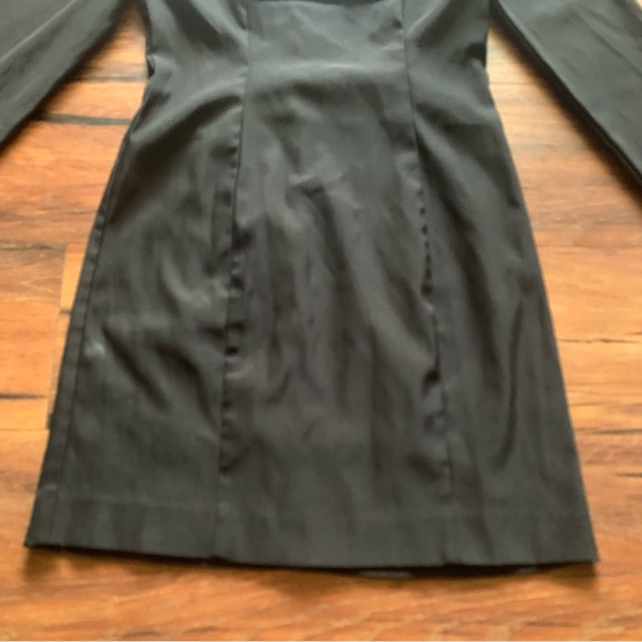 Hugo Buscari women’s size 8 long sleeve black dress - Picture 3 of 6